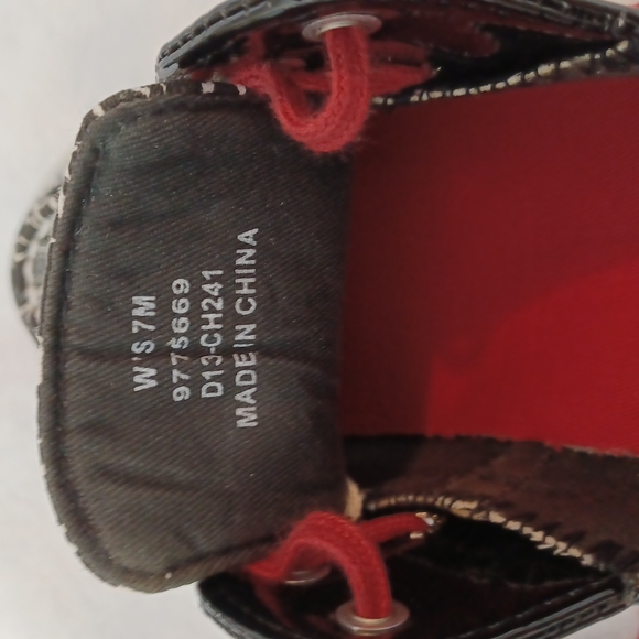 Sperry Top Sider Biscayne Womens Sequins Size 7M Black & White - Picture 4 of 5